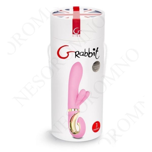 Вібратор-кролик для точки G із силікону G-Vibe рожевий 510332/GV0332 фото