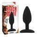 Анальна пробка з вібрацією Chisa Black Mont Anal Libido, чорна CH13292 фото 1