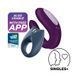 Набір вібромасажерів Satisfyer Partner Box 2 (Double Joy + Royal One), синій-фіолетовий ST4018508 фото 1