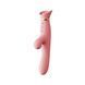 Вібратор з підігрівом і вакуумною стимуляцією ZALO ROSE RABBIT PINK ZL02501 фото 1
