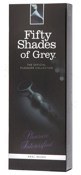 Анальні намиста Fifty Shades of Grey "Наростаюче задоволення" чорні FS40173 фото