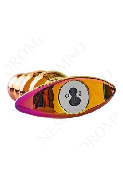 Анальна пробка із вібрацією скляна Dream Toys GLAMOUR GLASS DT21944 фото