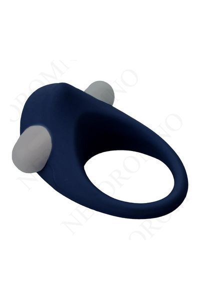 Ерекційне кільце з вібрацією Dream Toys Rings of Love, синій DT21713 фото