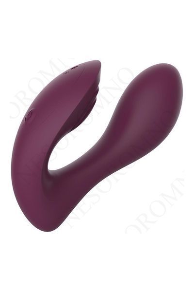 Вібратор подвійний стимуляцією з пультом керування Dream Toys Essentials Ultra Dual Vibe, фіолетовий DT22096 фото