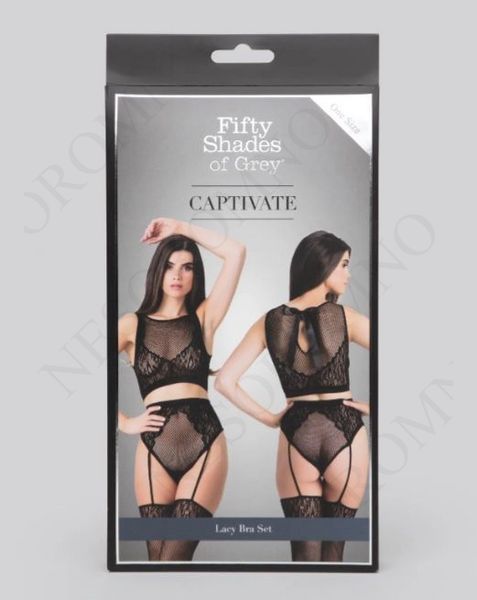 Мереживний комплект Fifty Shades of Grey Bra Set one size FS84282 фото