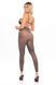Комплект: топ, лосини та стрінги Pink Lipstick Tall Order 3-Piece Legging Set з люрексом 7223088BLKOS фото 3