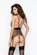Корсет зі стрінгами KATRISS CORSET black S/M - Passion  P28591 фото 2