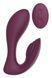 Вібратор подвійний стимуляцією з пультом керування Dream Toys Essentials Ultra Dual Vibe, фіолетовий DT22096 фото 1