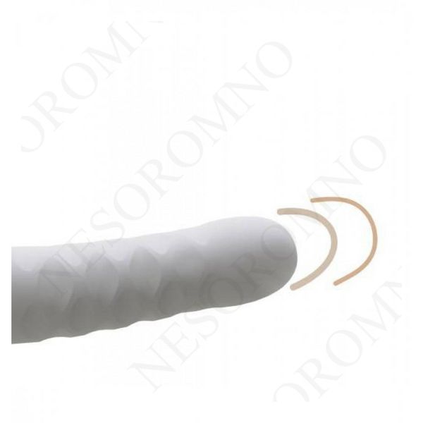 Безконтактний вібратор-стимулятор з фрикціями Qingnan No.7 Thrusting with Suction White Q97715 фото