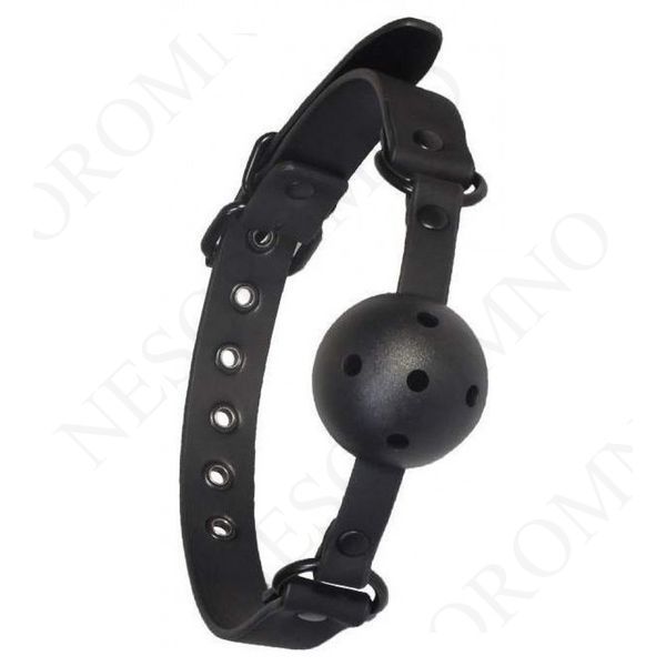 Кляп з кулькою Dream toys BLAZE Luxury Fetish чорний DT21267 фото
