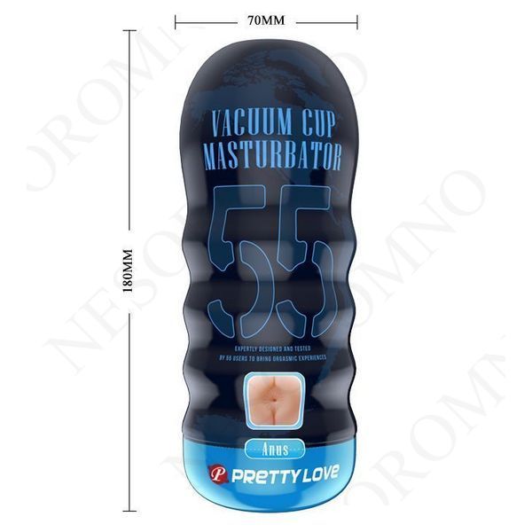 Мастурбатор-анус реалістичний PRETTY LOVE, в колбі, 18 х 7 см BM-00900T58-1 фото