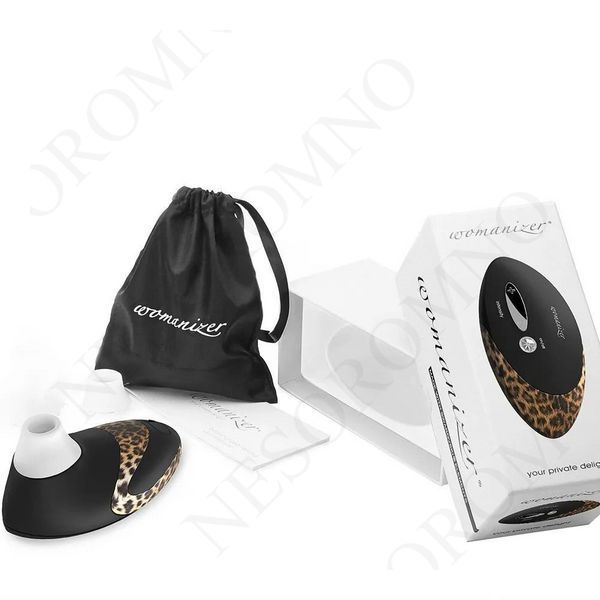 Вакуумний кліторальний стимулятор Womanizer Pro W-500 з леопардовим принтом 18960/WZ022SG9 фото