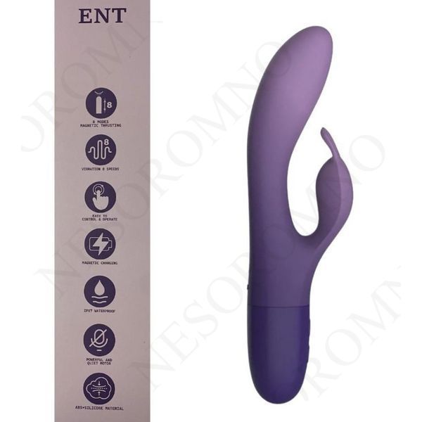 Вібратор-кролик Every Night Toys для точки G, фіолетовий OD-8422RV фото