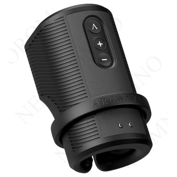 Вібруючий мастурбатор Arcwave Zing Black, відкритий, чорний AWSM1SG9 фото