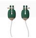 Затискачі для сосків з вібрацією Qingnan No.2 Vibrating Nipple Clamps Green Q92000 фото 1