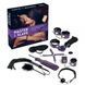 Hабір БДСМ 10 шт Master Slave BDSM Kit tijgerprint Purpele F61278 фото 1