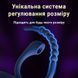 Віброкільце для пеніса регульоване еластичне силіконове для відтермінування еякуляції Синій X00001228-1 фото 4