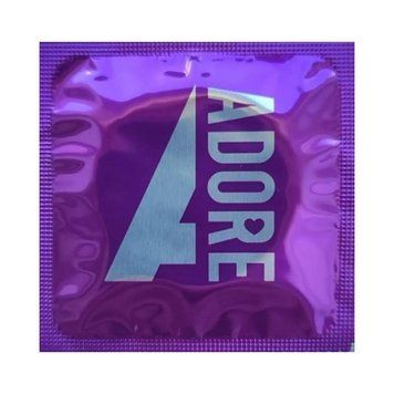 Презерватив суперміцний Pasante Adore Ribbed Pleasure 52 мм (ціна за 1 шт.) SA03K-1 фото