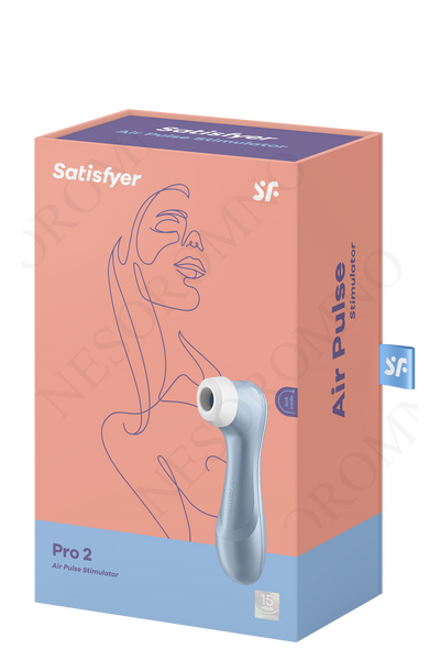 Вакуумний кліторальний стимулятор SATISFYER PRO 2 блакитний T360417 фото