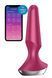 Анальна пробка з функцією керування зі смартфона Satisfyer Vibrator ilicious 2, бордовий  T360161 фото 1