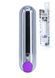 Виброкуля Strong Bullet Vibrator Silver/Purple USB 10 режимов вибрации 22-00032 фото 1