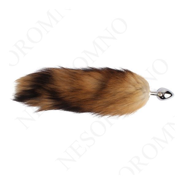Анальна пробка Chisa Fierce Euphoria Fluffy fox Plug з хвостом лисиці 329202 /CN-941432920 фото