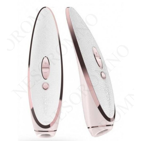 Вакуумний кліторальний стимулятор Satisfyer Luxury Pret-a-Porter, білий T360054 фото