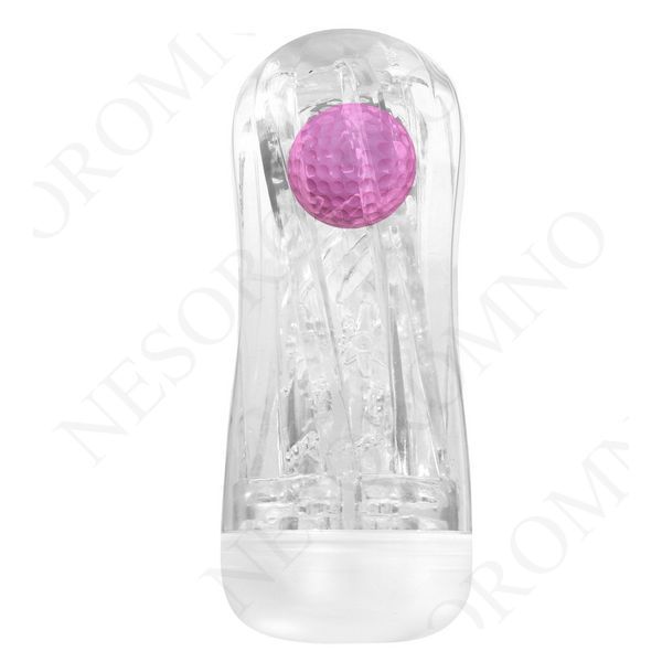 Вакуумний мастурбатор в колбі Pretty Love з кулькою, прозорий, 15 х 6.3 см BM-00900T102 фото