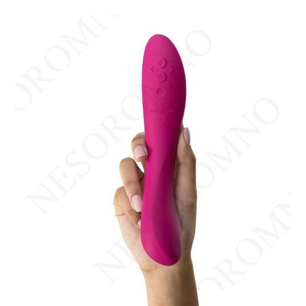 Вібратор для точки G Rave 2 We-Vibe, силіконовий, рожевий, 19.3 х 3 см 20031/WV20031 фото