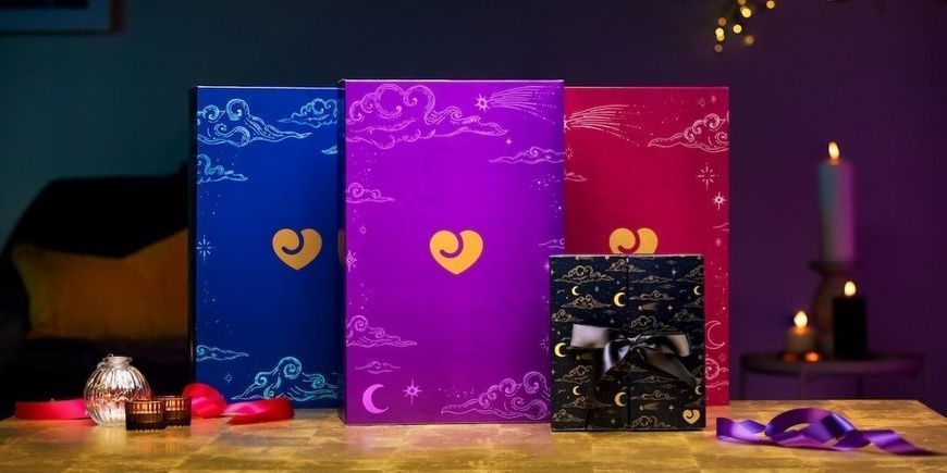 Адвент календар (24 предмети) Lovehoney Couple's Advent Calendar Фіолетовий W85865 фото