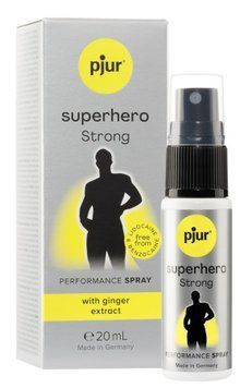 Пролонгатор спрей для чоловіків 20 мл Pjur Superhero Performance Spray 10450 PJ фото