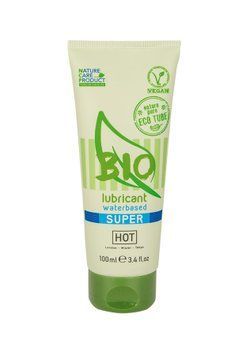 Органічний лубрикант на водній основі Hot Bio Lube Super, 100 мл HOT44171 фото
