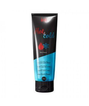 Лубрикант на водній основі Intt Hot & cold gel зі смаком м'яти з гарячим і холодним ефектом In16233 фото