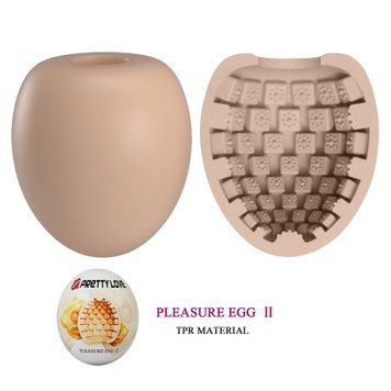 Мастурбатор яйце Pretty Love Pleasure Egg бежевий 6603BM0417 фото