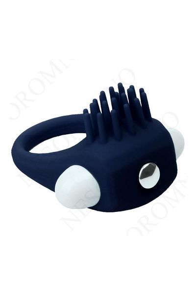 Ерекційне кільце Dream Toys Rings of Love з вусиками, синього кольору DT21712 фото