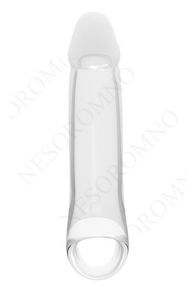 Насадка на пеніс Dreamtoys Ramrod з кільцем для мошонки, прозора DT103933 фото