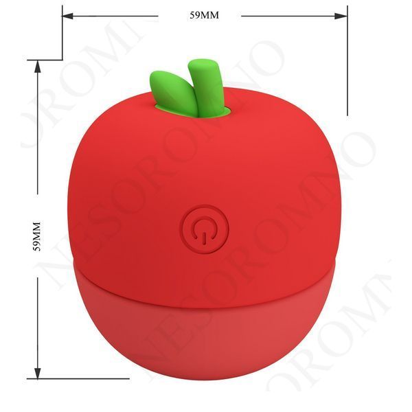Кліторальний стимулятор Pretty Love APPLE Secret, червоний BI-300066 фото