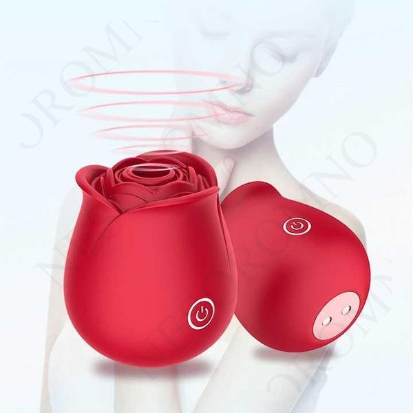 Кліторальний вакуумний вібратор Red Rose. Вуманайзер X0000847 фото