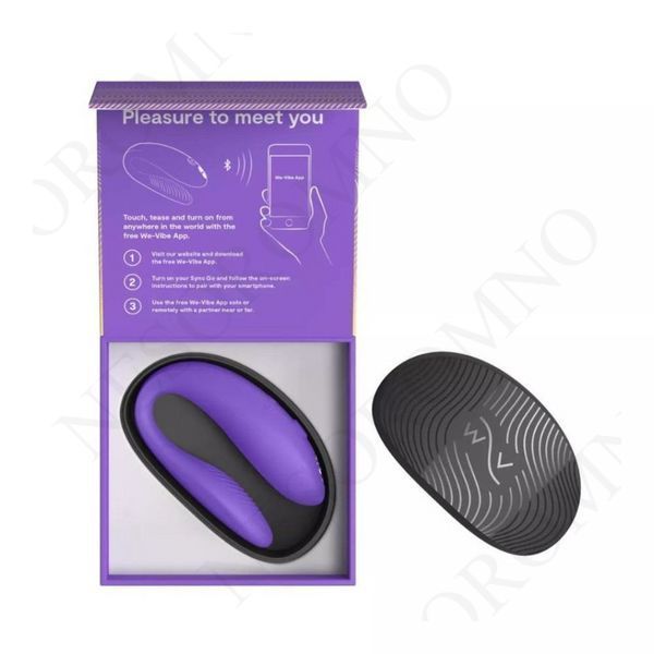 Вібратор для пар We-Vibe Sync Go Light Purple, фіолетовий 19769/SNSY5SG4 фото