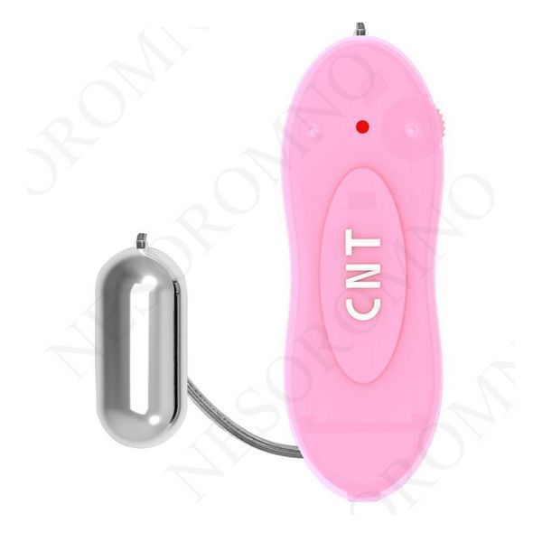 Віброкуля срібляста Chisa Hi-Basic Bullet CNT Mini з рожевим пультом управління 05510 /CN-401505510 фото