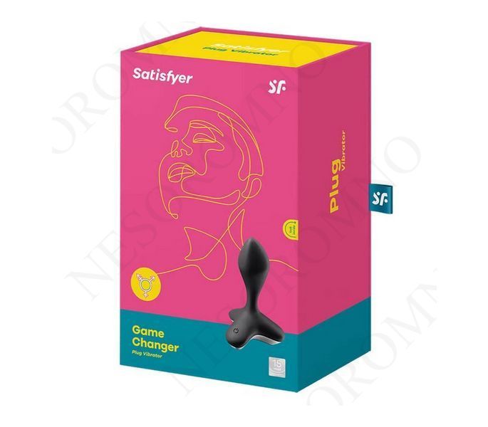 Віброанальний плаг Satisfyer Game Changer чорний ST32849 фото