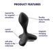 Віброанальний плаг Satisfyer Game Changer чорний ST32849 фото 3