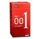 Презервативи Olo 0.01 RED Foil з пухирцями та гіалуроновим мастилом 10 шт X00001110 фото 1