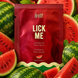Саше Їстівний лубрикант з ефектом тепла INTT Lick Me Watermelon зі смаком кавуна, 2 мл 16332 /САШЕТ фото 2