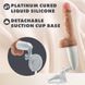 Вібратор на підставці Blush Dr. Skin Dr. Hammer з фрикціями та функцією нагрівання, з пультом BL332040 фото 3
