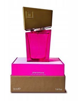 Духи з феромонами жіночі SHIATSU Pheromone Fragrance Women Pink, 50 мл HOT67133 фото