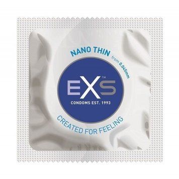 Презервативи ультратонкі EXS Nano Thin веганські (ціна за 5 шт.) EXS102436 фото