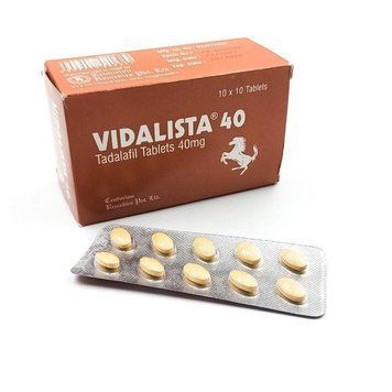 Збудливі таблетки Vidalista 40 для чоловіків (ціна за 1 блістер, 10 табл.) LS24850 фото