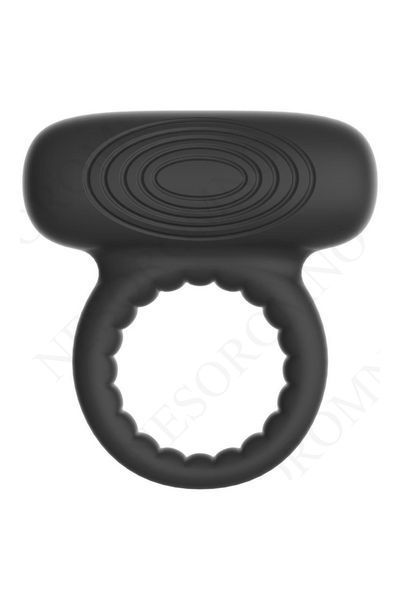Ерекційне кільце для пеніса з вібрацією Dream Toys RAMROD чорне DT22088 фото