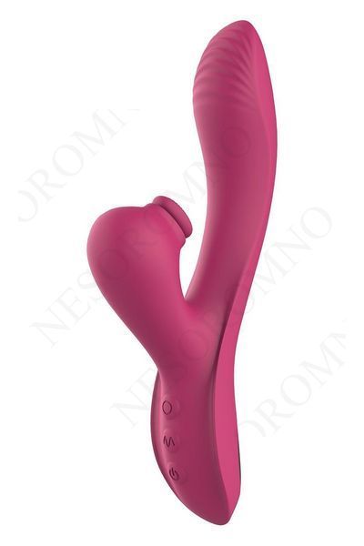 Вібратор кролик подвійний стимуляції Dream Toys Dual G-Spot Vibe Essentials, рожевий DT22092 фото
